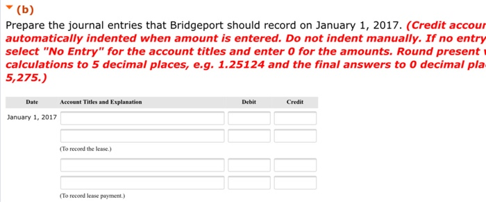 Company contracts to lease equipment for 5 years, agreeing to make a