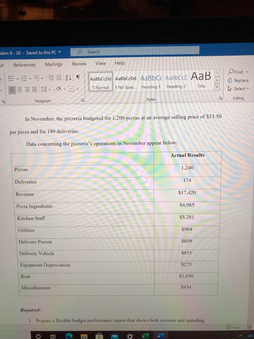 View Help yout References Mailings Title Find se Replac Select Editing 1
