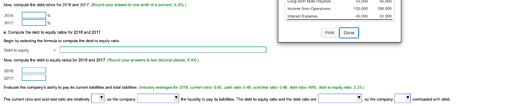 Begin by selecting the formula to oompute the current ratio. Current ratio