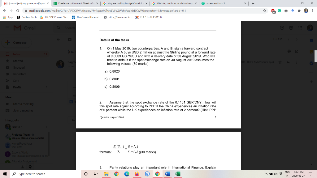 please solve these two questions and please show the working properly as