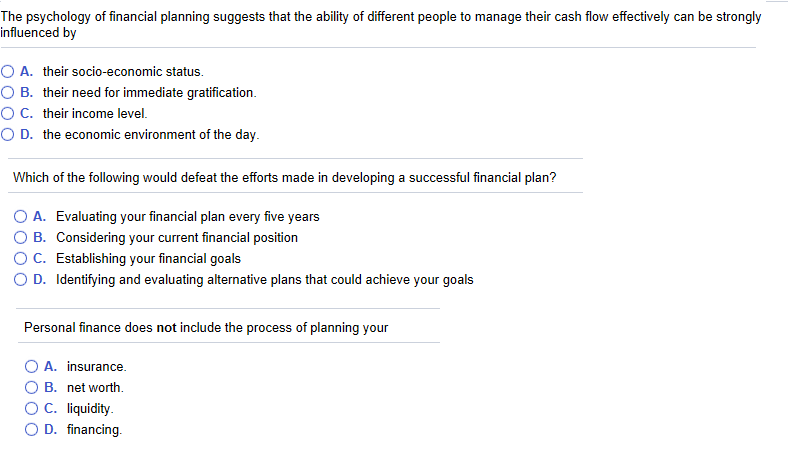 SOLVE ALL OR DONT SOLVE OTHERWISE I WILL RATE NEGATIVE The psychology