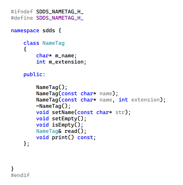 how to fix it. Correct Output My code Header .cpp Tester Program