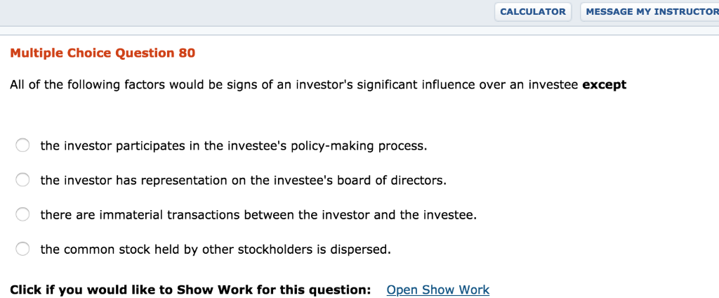want to generate earnings from investment income. They invest for strategic reasons.