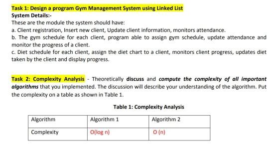  Programming Language = c 1.Design the program using linked list. 2.Please