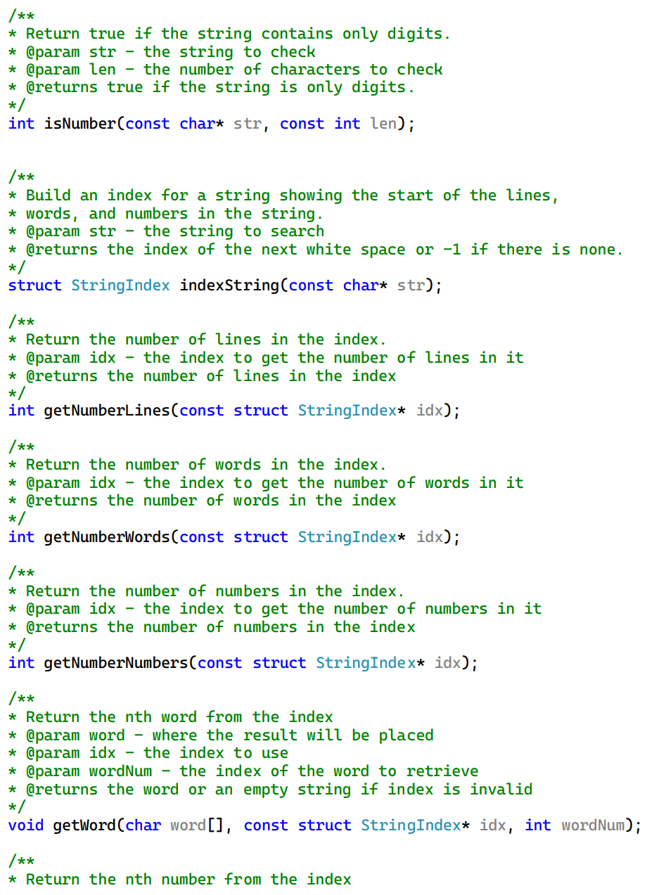 wrong and how to write the right code. stringhelp.h \#pragma once \#ifndef