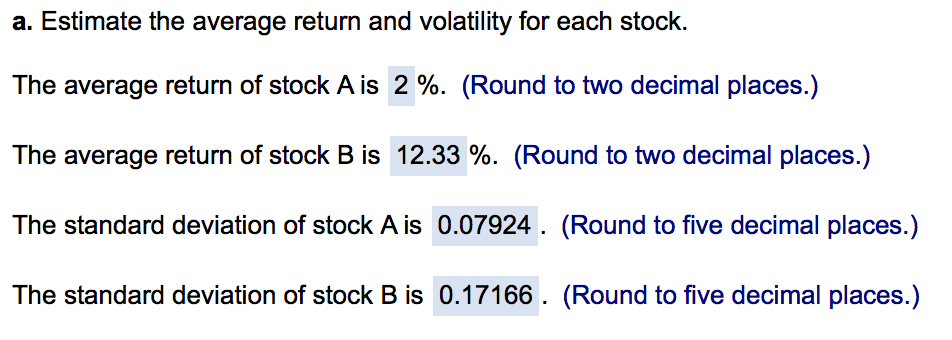  Please help me finishing part b and c: Using the data