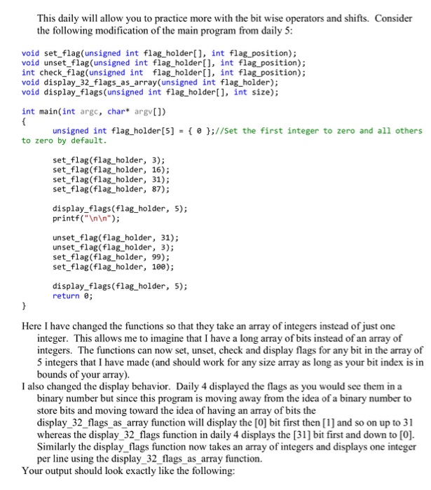  Data structure and algorithms using C This daily will allow you