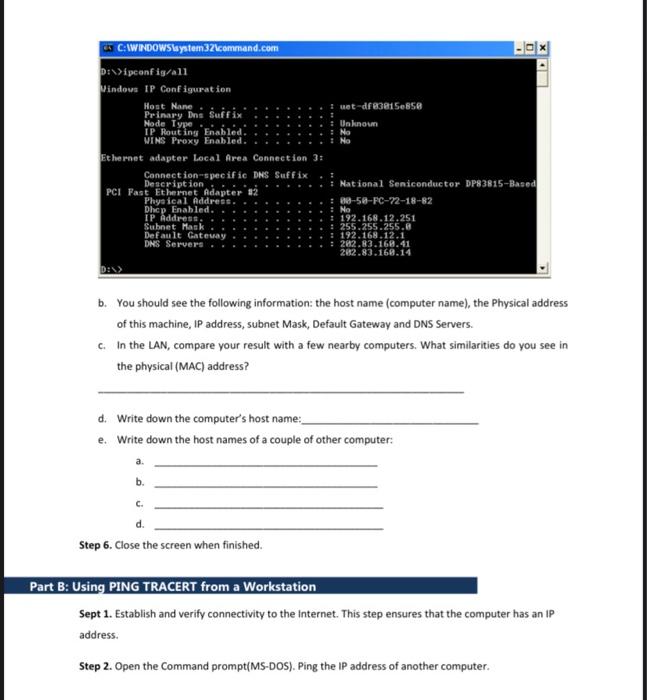 the internet. Establinh and verdy connecthily to the internet. This sep ensures