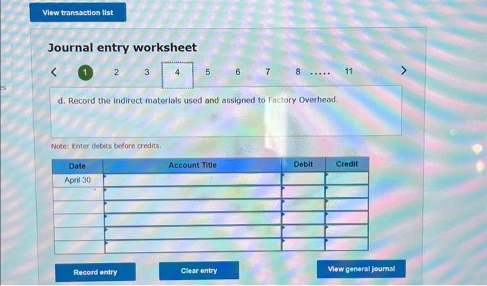 a. Raw Materials Iiventory has a March 31 balance of $81,500 b.