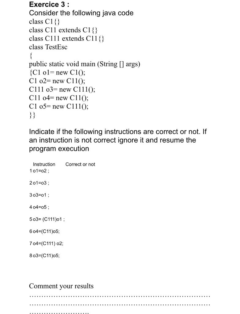are you ") ; \} \} class Teacher extends Person \{\} class