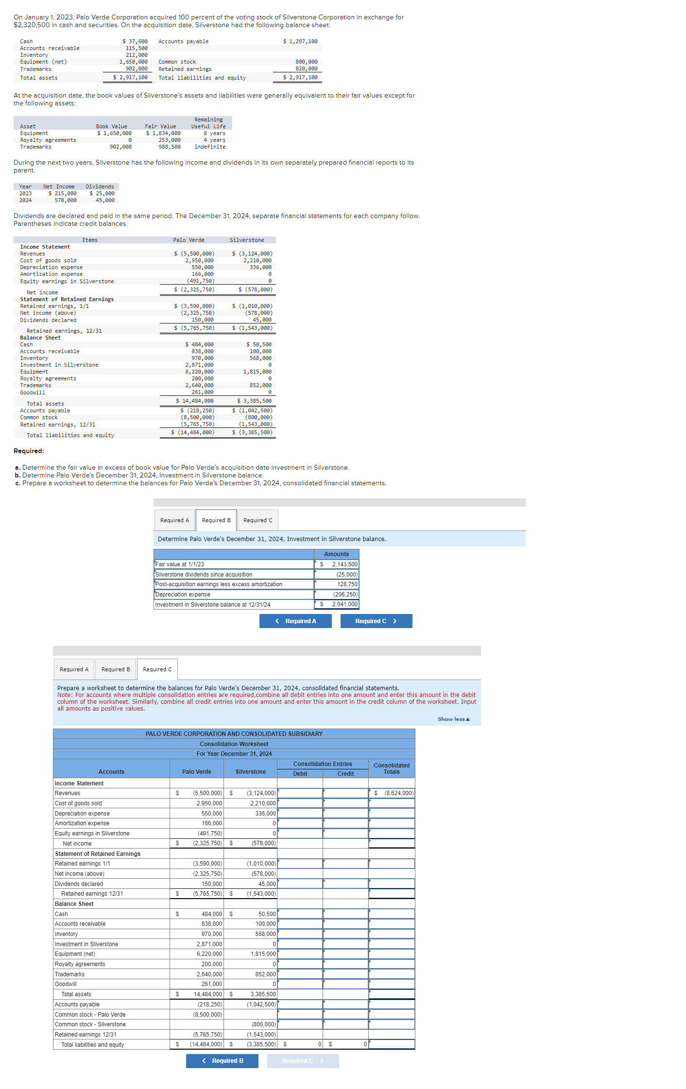  please solve this , all the questions and please the table