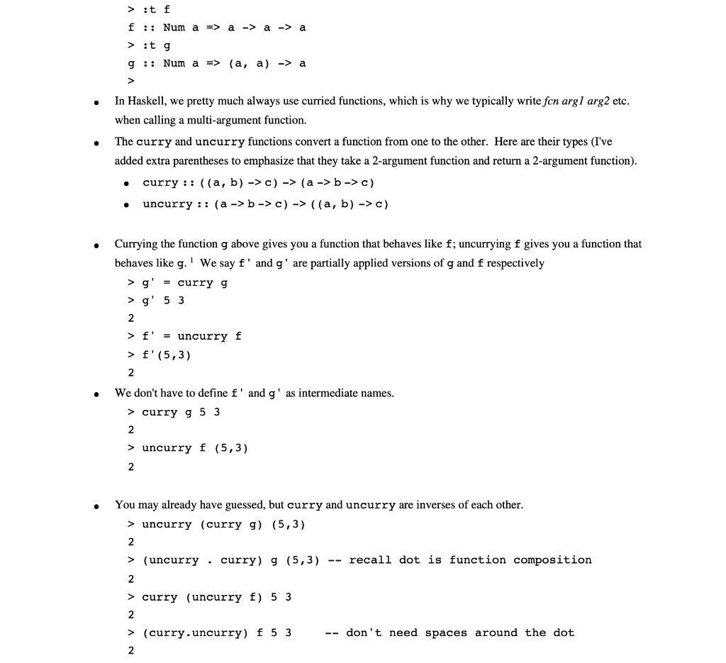 Let f :: (a -> a -> a) -> a -> a