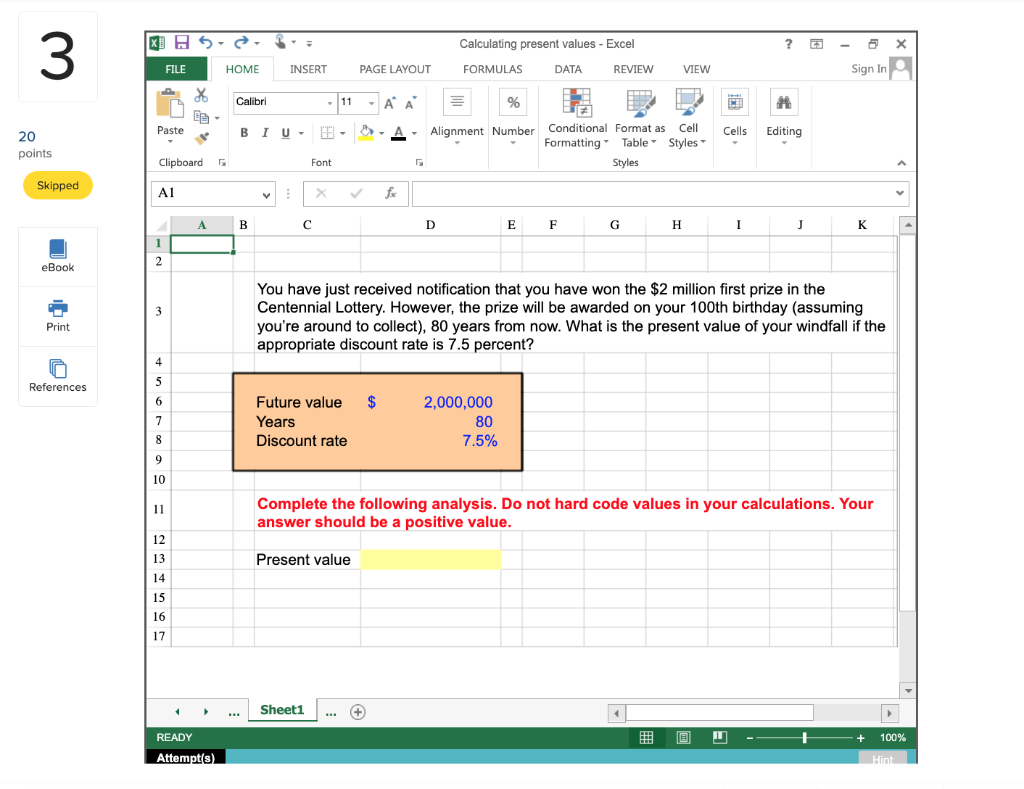 10 11 12 13 14 15 16 Calculating future values - Excel