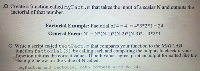  Help me write a MatLab code. O Create a function called