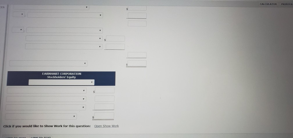 of $10 each. The balance in its R uned Earnings account at