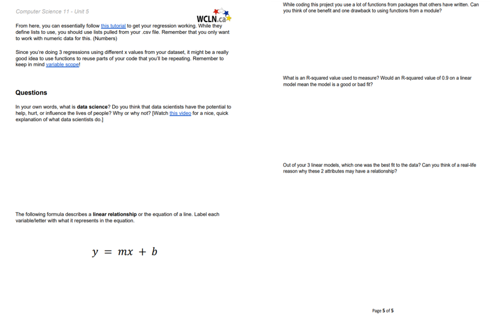 modules to complete this project. Please read the Importing Modules section of