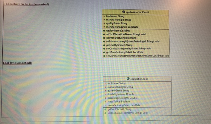 tools that match the consumer's requirement An application is hence needed to