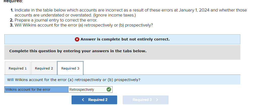 the first account field. 1. Indicate in the table below which accounts