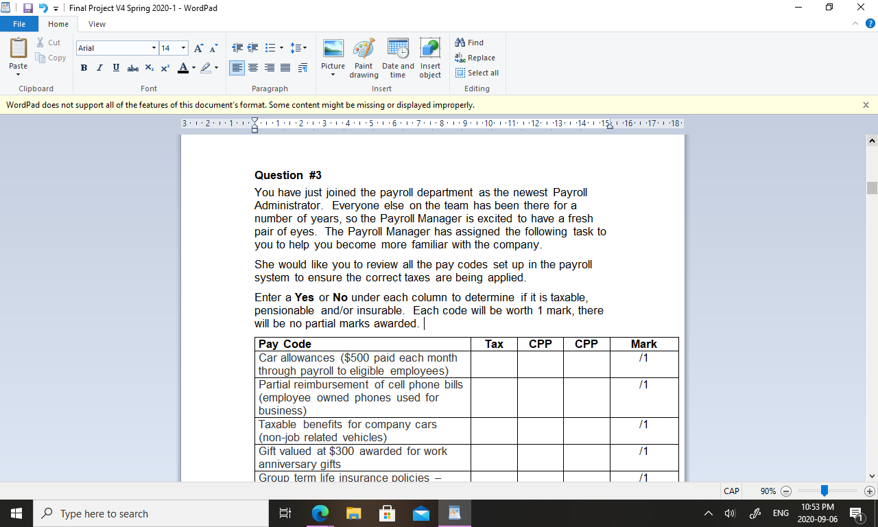 - x = Final Project V4 Spring 2020-1 - WordPad Home