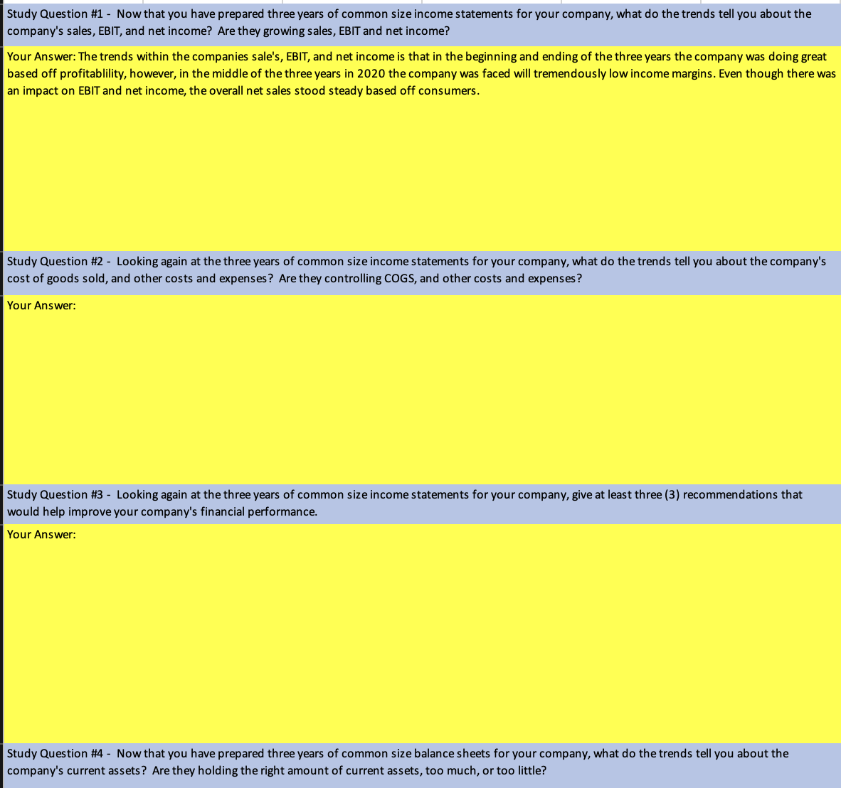 learned a few things about reading, analyzing, and interpreting the financial statements