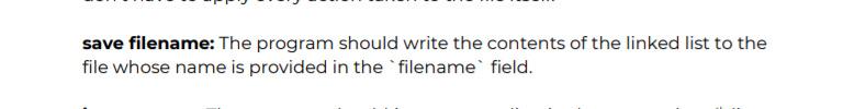 editor. This text editor will print the contents of a file to