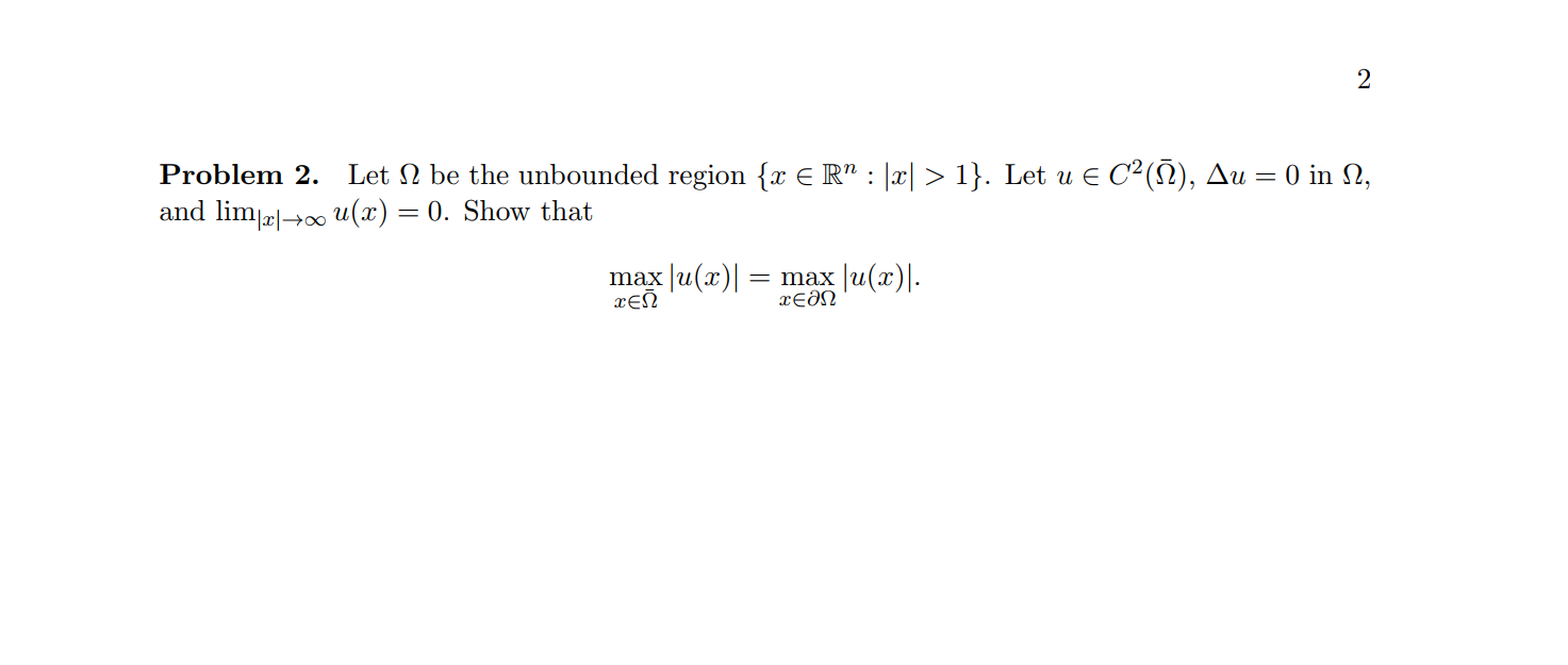 This is a Partial Differential Equation Problem. I need the solution