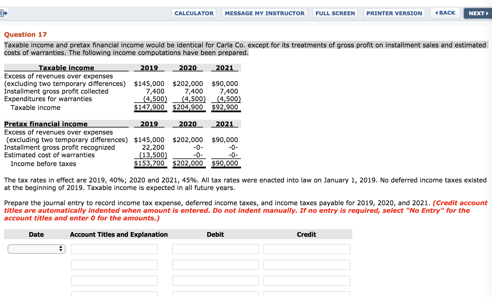  CALCULATOR MESSAGE MY INSTRUCTOR FULL SCREEN PRINTER VERSION 