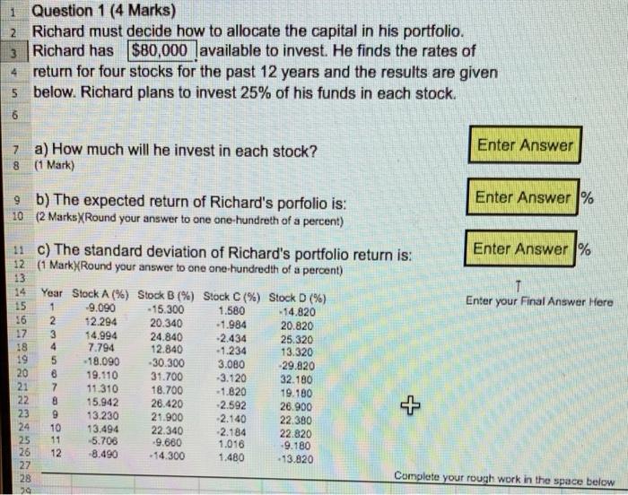 the questions refers to them. B D E K L 2 E