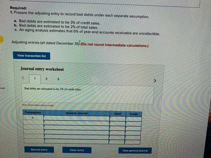 2 Check Required information (The following information applies to the questions displayed