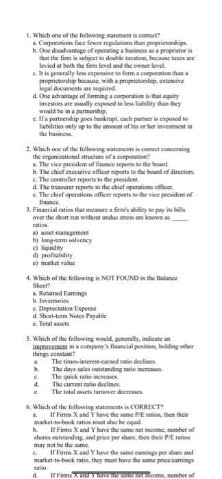  Can anyone help solve/explain these study guide questions ? Thank you