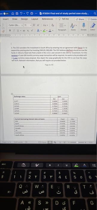  IVE 1F3004 Final end of study period case study a Insert