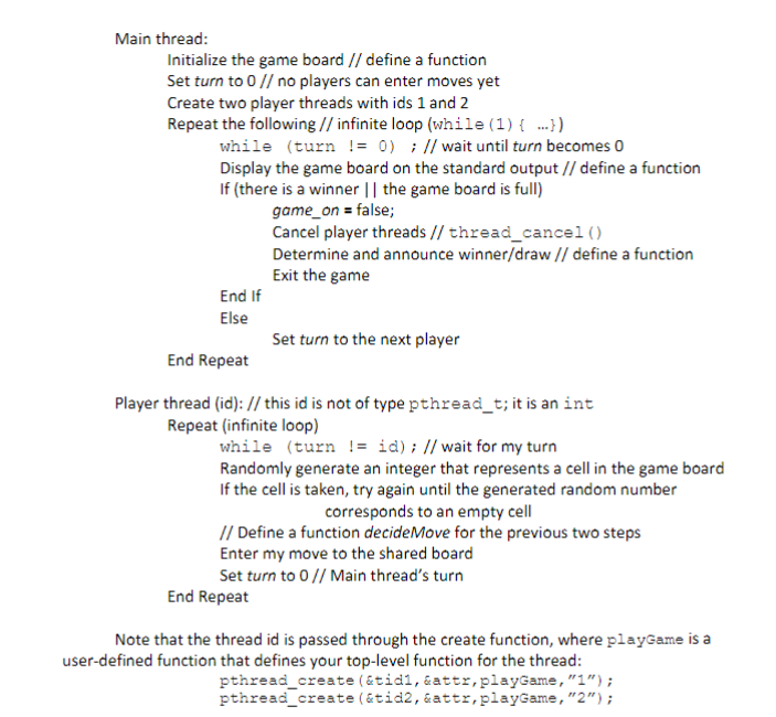 just copy from chatgpt or other chegg answer Use the POSIX threads