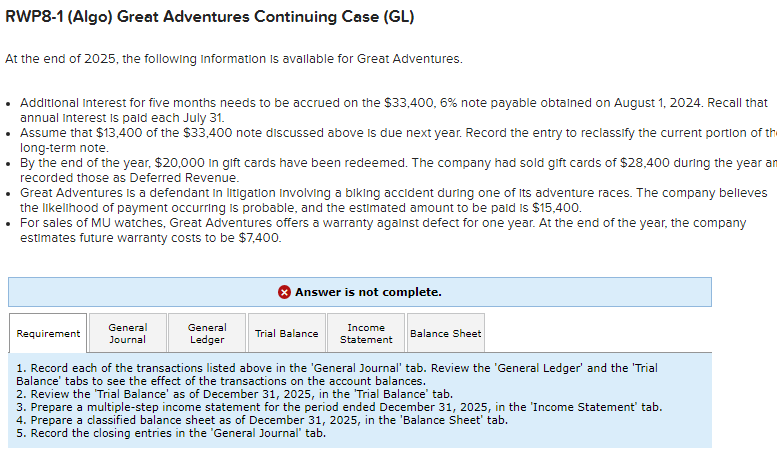  Answer is not complete. Each journal entry is posted automatically to