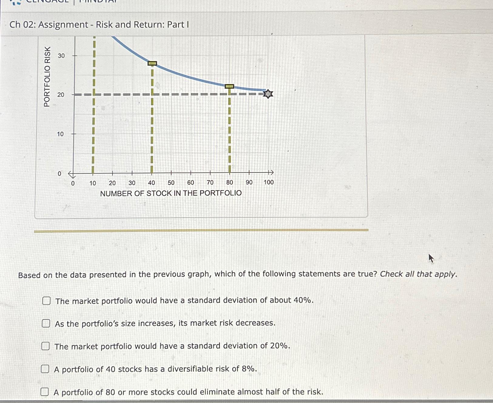  Ch 02: Assignment - Risk and Return: Part I Based on