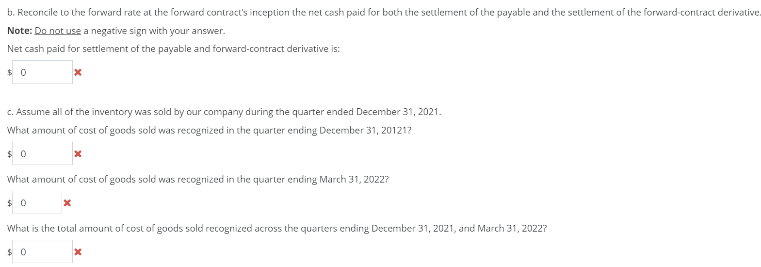 0 \\ \hline & Accounts payable & & & 0 & 934,920