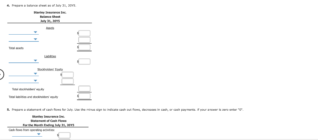 fees earned, $28,000 d. Pald rent on office and equipment for the