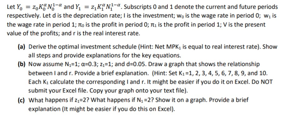 Let Yo = 2,KN-a and Y4 = 22K N1-a. Subscripts 0