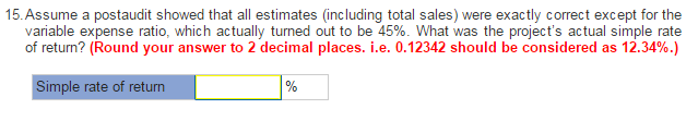 provide net operating Income In each of flve years as follows: Sal