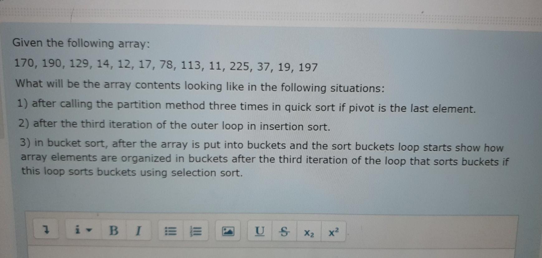Please .. I want the solution to be in Java code form