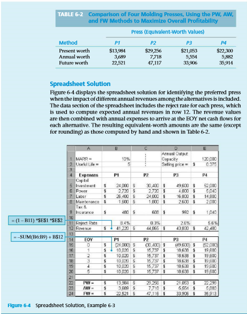 it again using excel? (So need to solve it twice. One time