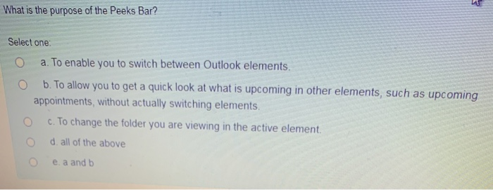 keystrokes for using the Ribbon b. Check for new messages c. Customize