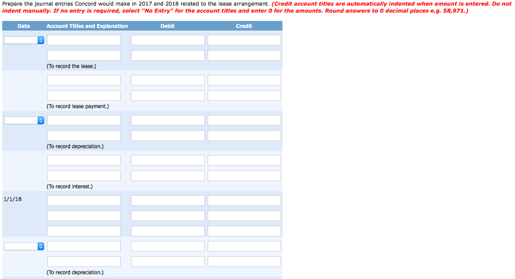 Leasing Company agrees to lease machinery to Concord Corporation on January 1,