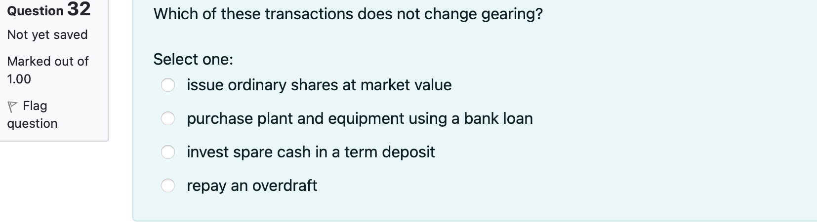 need help with this practice question. Thank you in advanced! Question 32