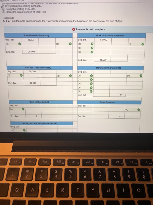for the work you have completed so far of the work you