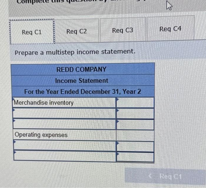 answers in the tabs Prepare a statement of changes in stockholders' equity.