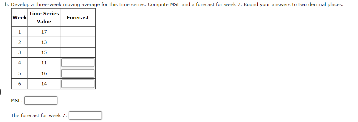 3 4 5 6 Value 17 13 15 11 16 14 Choose