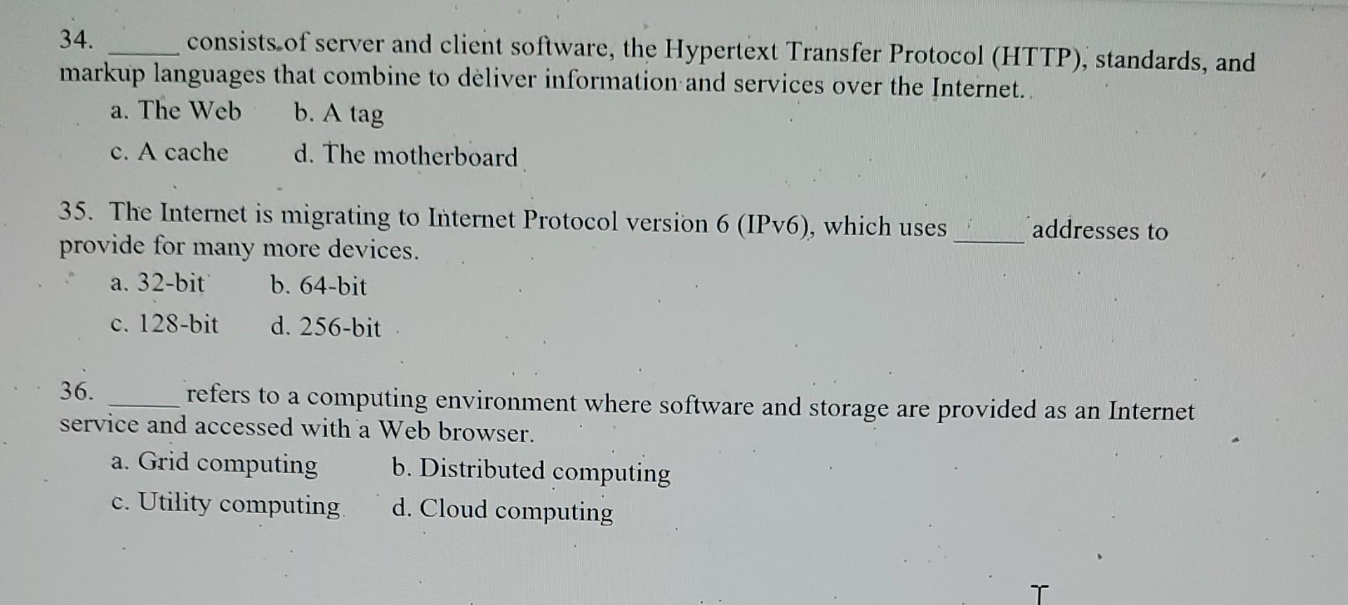  will upvote 34. consists.of server and client software, the Hypertext Transfer