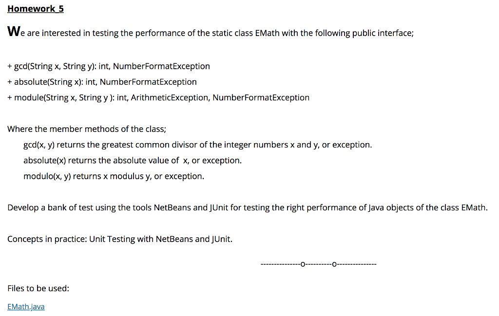  EMath.java /* * To change this license header, choose License Headers