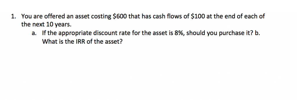 Please use excel, need help with functions and setting up cash flows