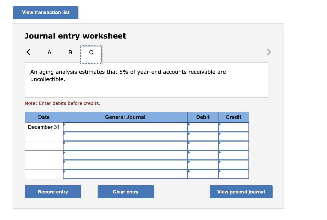 includes the following items. Required: 1. Prepare the adjusting entry to record